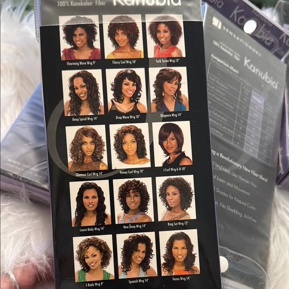 Sensationnel NIP BUNDLE 100% kanekalon fiber kanubia elegance Wvg 14” color 4 - Picture 8 of 8